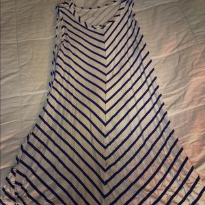 *Sold* Charming Charlie Navy and White Dress